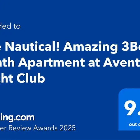 The Nautical! Amazing 3Bed 2Bath Apartment At Aventura Yacht Club